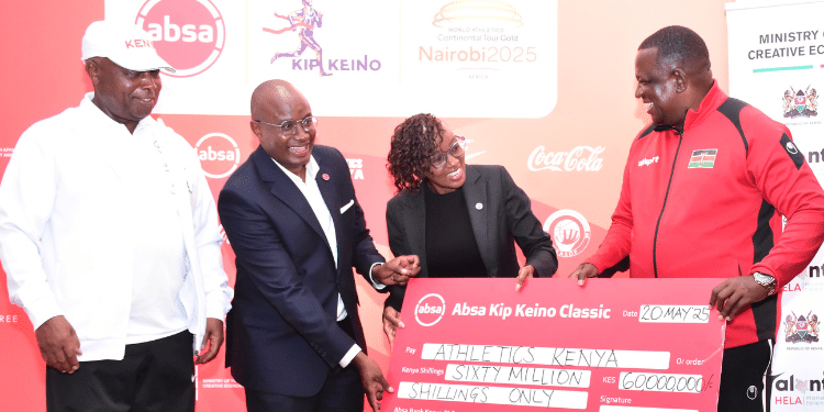  Absa Bank has unveiled Ksh 60 million in support of Kipkeino Classic Edition 2025, which will be held on 31 May 2025 at the Ulinzi Sports Complex in Langata.
