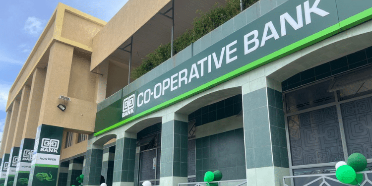 A Cooperative Bank branch in Kenya.