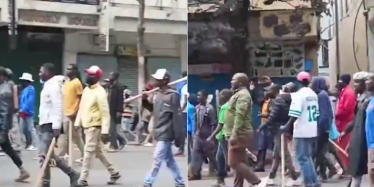 Nairobi CBD Protests