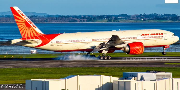 Air India flight. PHOTO/ avgeekwithlens/ Harsh Tekriwal