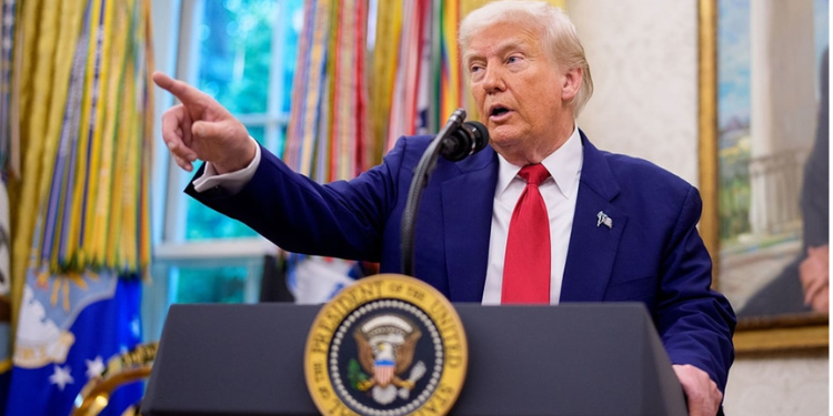 Trump Warns Protesters Ahead of Army Parade in D.C.