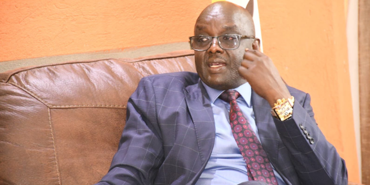 West Pokot Governor Simon Kachapin. PHOTO/Kachapin X.