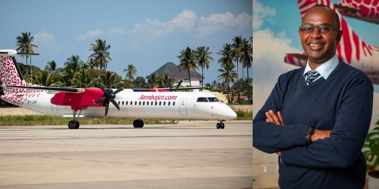 A Jambojet plane