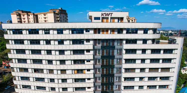 Kenya Women Microfinance Bank headquarters, Kiambere – Masaba Road, Junction, Upperhill Nairobi. PHOTO/KWFT.
