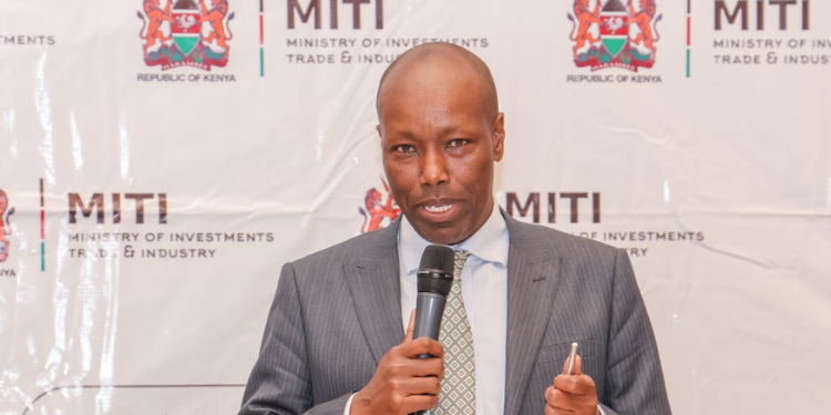 Trade Cs Lee Kinyajui During A Meeting With Local Investors On May 29, 2025. Photo/Miti. Kenya Development Corporation Limited