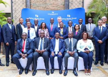 Nation Media Group (NMG) Board of Directors after holding its 62nd Annual General Meeting on June 27, 2025. PHOTO/NMG