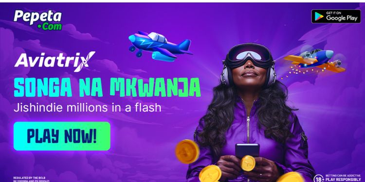 A Pepeta Betting advert. PHOTO/Pepeta.com