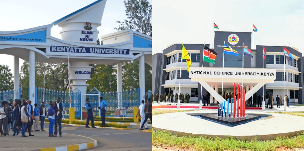 Photo of Kenyatta University and National Defence University of Kenya Photo/KU/National Defence University