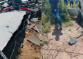 Two Kenya Air Force officers are feared dead after a military aircraft crashed in Ndavaya PHOTO/Joash