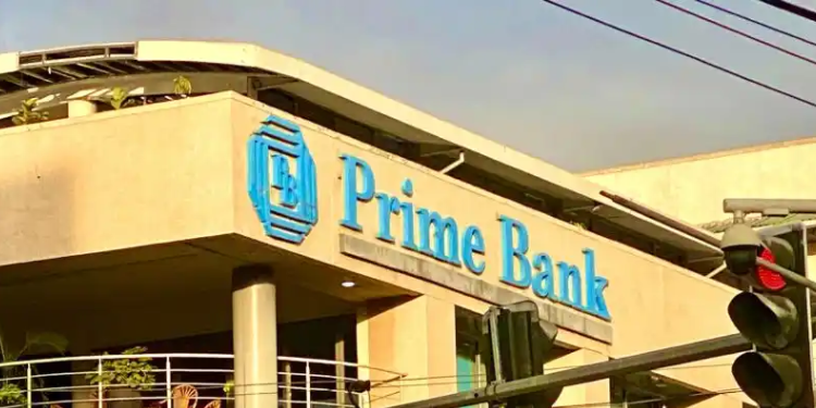 Prime Bank Limited Chairperson Rasik Kantaria and Yaya Centre. PHOTO/Prime Bank Limited/UGC.
