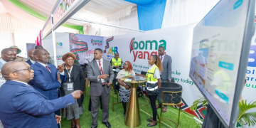 President William Ruto in Industrial Area, Nairobi County, for the opening of the Central Bank of Kenya Police Housing Complex PHOTO/PCS