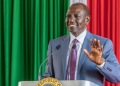 President William Ruto speaking during the Madaraka Day Celebrations. PHOTO/PCS. SHA