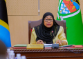 Tanzania President Samia Suluhu Hassan chairing the Cabinet Meeting held at the State House in Dar es Salaam on June 22, 2025, PHOTO/Ikulu Tanzania