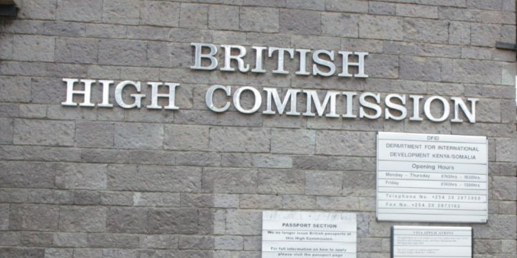 British High Commission Offices In Nairobi.