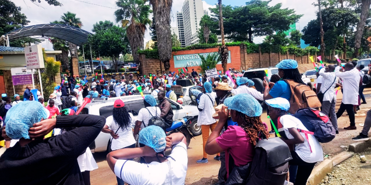 Health workers on the streets