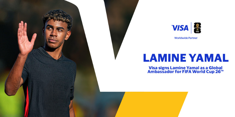 Visa Partners with Football Wonder Lamine Yamal