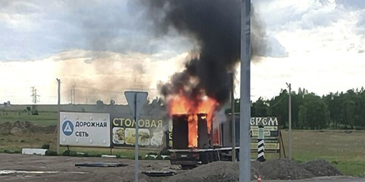 Ukraine Assaults Russian Factory