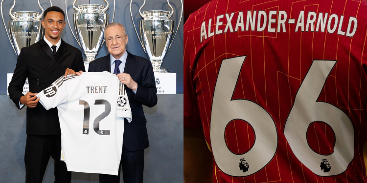 Why Trent Alexander Won’t Wear His Preferred No. 66 Jersey in Real Madrid