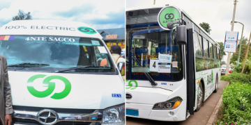 A Collage Of Basigo Electric Vehicles.