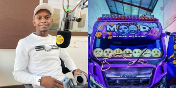 A Collage Of George Ruto’s Driver Lenny &Amp; Mood Matatu Photo/Ghetto Radio
