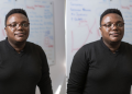 A Collage Of Kenyan Architect Geoffrey Mosoti Nyakiongora.