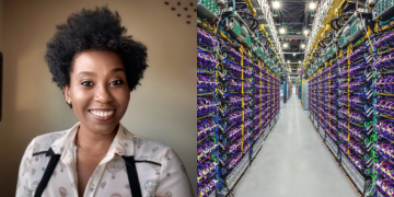 A Collage Of Nzisa Kiilu And Google Ai Ironwood Photo/Nzisa Kiilu Linkedin/Nik