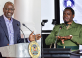 A Collage Of President William Ruto And Nelson Havi Photo/Pcs/Nelson Havi