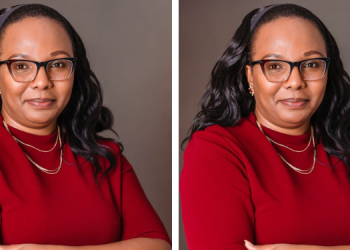 A collage of newly appointed Sanlam CEO, Jacqueline Karasha. PHOTO/Jacqueline