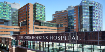 A photo of Johns Hopkins Hospital. Photo/jhu.edu