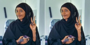 A Photo Of Kenyan Activist Hanifa Adan.