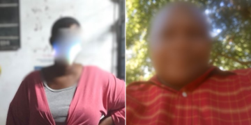 A Photo Of Regina Kauli Munyoki (Left) And Isaiah Owala Gura (Right). Photo/Dci