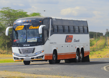 A photo of an ENA Coach bus. PHOTO/ENA Coach