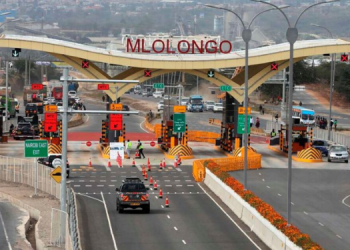 A Section Of Nairobi Expressway Photo/Ntv