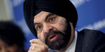 World Bank President Ajay Banga At A Past World Economic Forum.