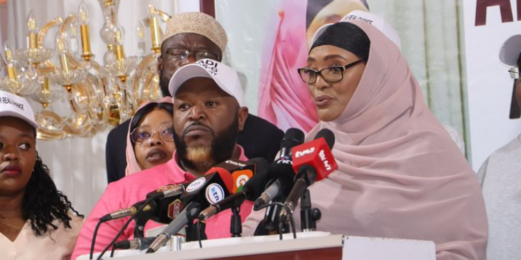 Abduba Dida'S Wife Declares Bid For Presidency After Husband Was Freed From Us Prison Abduba Dida'S Wife Eyes Presidency After Husband Was Freed From Us Prison