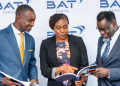 Rita Kavashe Bat Kenya Chairperson (Middle), Crispin Achola Bat Kenya Managing Director (Right), And Philemon Kipkemoi Bat Kenya Finance Director (Left).