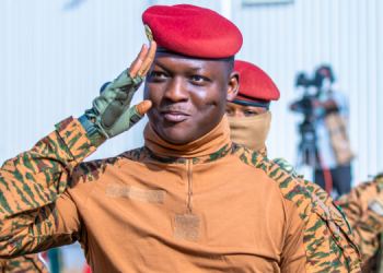 Burkina Faso'S Military Leader, Captain Ibrahim Traoré Photo/ Captain Ibrahim Traoré