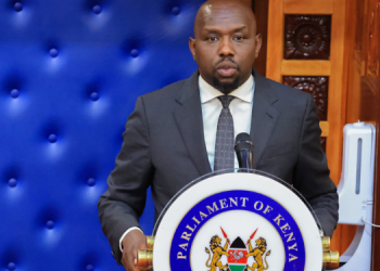 Cabinet Secretary for Interior Kipchumba Murkomen appearing before the senate on June 11, 2025, PHOTO/ Kipchumba Murkomen