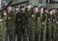 A Contingent Of Canadian Armed Forces Members Participating In The Nijmegen Marches Departure Parade At The Canadian War Museum. Photo By Errol Mcgihon /Postmedia