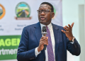 Transport Cs Davis Chirchir Speaking In A Consultative Meeting With Regional Directors And Resident Engineers Representing Various Road Agencies On July 18, 2025. Photo/Chirchir X. Kaa, Jkia