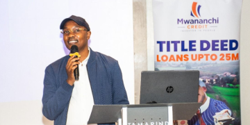 Mwananchi Credit Limited, Founder And Executive Chairman Dennis Mombo. Photo/Mombo Linkein.