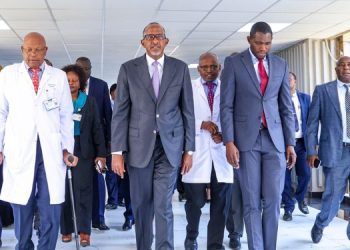Cabinet Secretary (Cs) For Health Aden Duale At Kenyatta National Hospital.