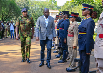 Interior Cs Kipchumba Murkomen In Kapsabet, Nandi County, For 19Th Jukwaa La Usalama Grassroots Engagements In 2025 Photo/Kipchumba Murkomen