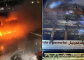 Iraq Shopping Mall On Fire
