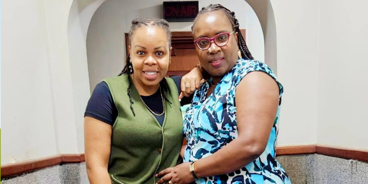 Ceo And Founder Of Toto Touch Dies After Penning Emotional Letter Journalist Muthoni &Amp; Ceo &Amp; Founder Of Toto Touch Dr. Susan Kamengere Photo/ Muthoni Baby Top