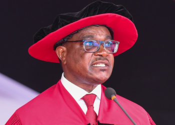 Education Cs Julius Ogamba Speaking At The 57Th Graduation Ceremony Of Kenyatta University, At The Institution’s Main Grounds On July 18, 2025. Photo/ Ogamba X. Makueni