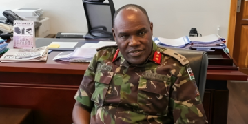 Commander Kenya Army Lieutenant General David Ketter. Photo/Kdf.