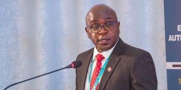 Kra Commissioner General Humphrey Wattanga Speaking At A Past Event.