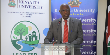 Kenyatta University Vc Prof. Paul Wainaina Speaking During A Past Event. Photo/Ku.
