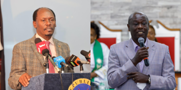 A Photo Collage Of Ict Cs William Kabogo And Former Deputy President Rigathi Gachagua. Photo/Kabogo X/Gachagua X.